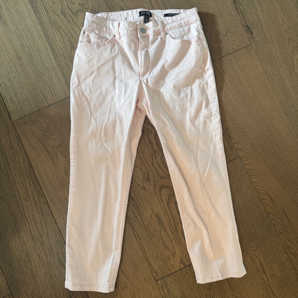 Jones New York Pink Lexington Capri